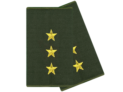 Муфты общевойсковые старший прапорщик вышитые оливковые